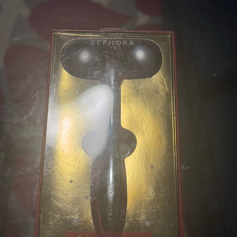 Sephora Dual-Headed Facial Massager in Red